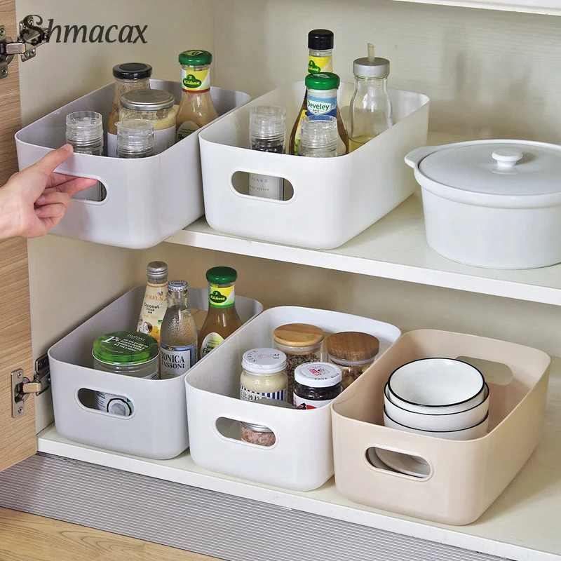 Storage Basket Rectangular Storage Boxes Portable Storage Basket Suitable For Kitchen, Bedroom, Office