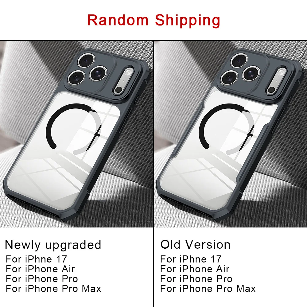 Xundd Case For iPhone 15 14 16 17 Pro Max 17 Air Phone 13 Pro 12 Magnetic Case,Airbag Shockproof Shell,Camera Protect Cover - náhled 6