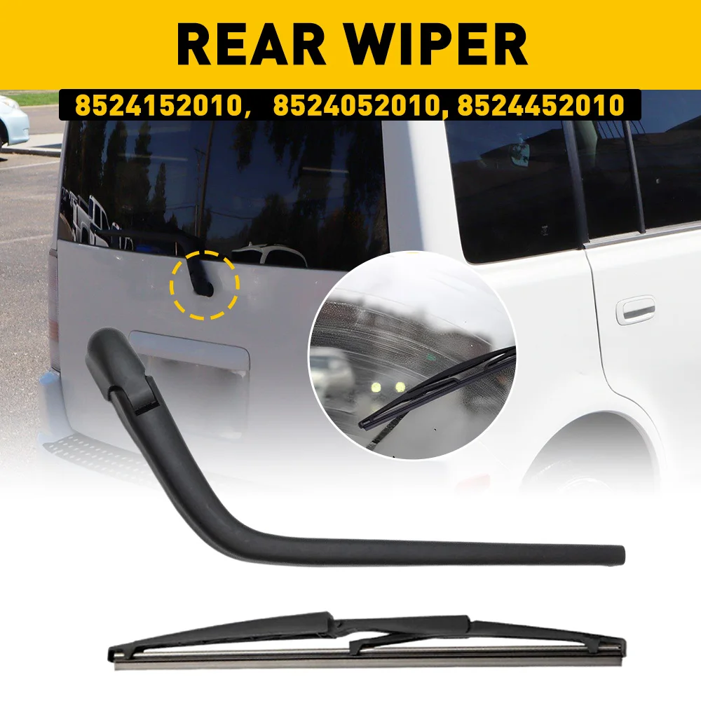 Car Rear Windshield Wiper Arm Blade Auto Windscreen Wiper for Scion XB 2004 2005 2006