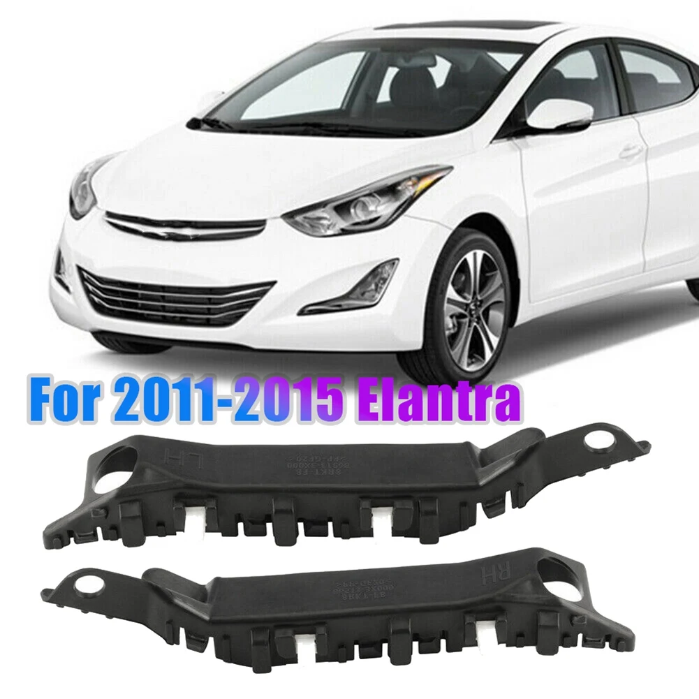 2011-2015 for Hyundai Elantra Front Bumper Bracket Retainer Mount Support 1 Pair LH RH