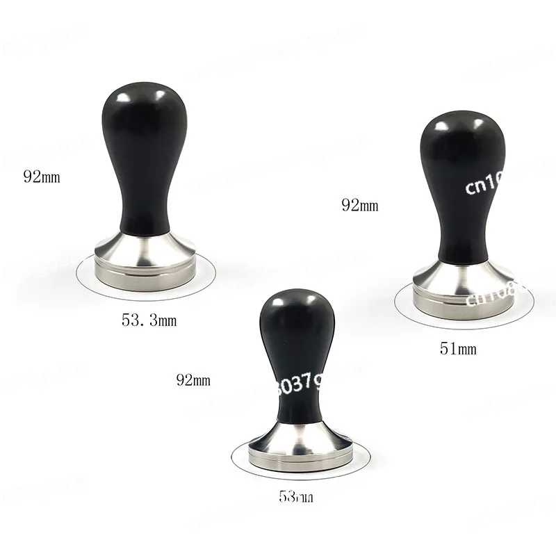 

Пресс для порошка из нержавеющей стали, пресс для кофейного порошка, молоток, домашняя кофемашина, черная ручка, ручка компрессора, ткань для порошка