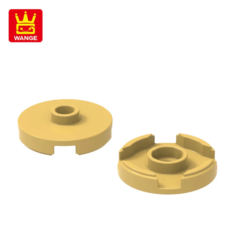 WANGE 253Pcs/Lot 18674 Convex Circular Plate Compatible Small Particle Building Block Components For Children's Assembly Toys