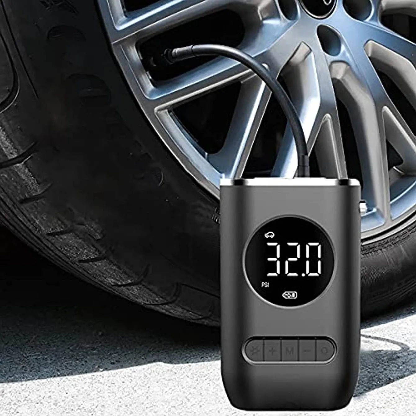 Car Tire Inflator Mini Air Compressor 12V 150PSI Portable Electric Air Pump For Motorcycle Bicycle Tire Air Filling Pump 