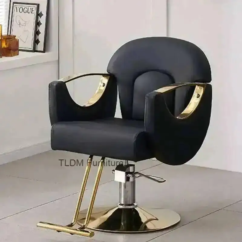 

Vintage De Cadeira Classic Barber Furniture Trendy Barbeiro Designed Barbershop Equipment Chair Aesthetic Beauty Salon Chair