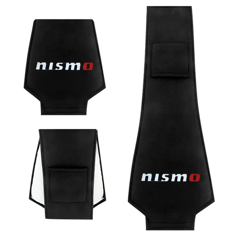 For Nissan Nismo J11 J10 Juke X Trail T32 Tiida Wheel Center Caps Car Headrest Cover Auto Seat Headrest Cushion Neck Pillow Case