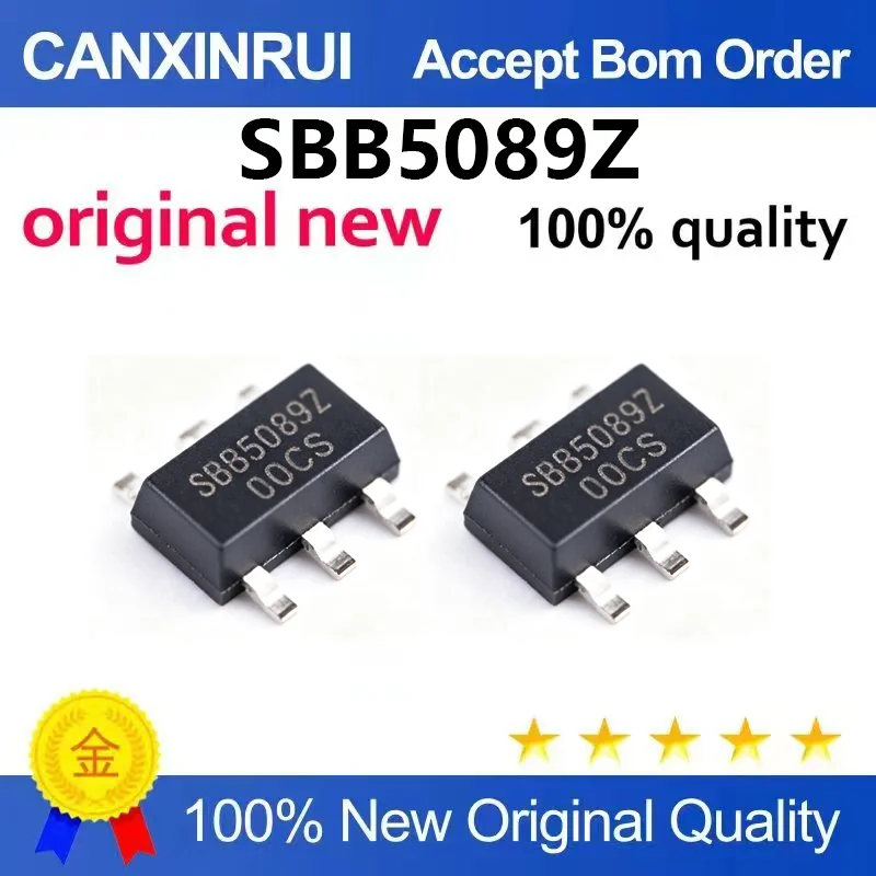 (5pcs-10pcs)Brand new original SBB5089Z package SOT-89 silk screen SBB5089Z RF gain amplifier