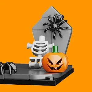 Moc Klassieke Kerst Nachtmerries Pompoen Bouwstenen Sets Skellingtons Actiefiguren Bakstenen Model Kinderen Speelgoed Halloween Cadeau