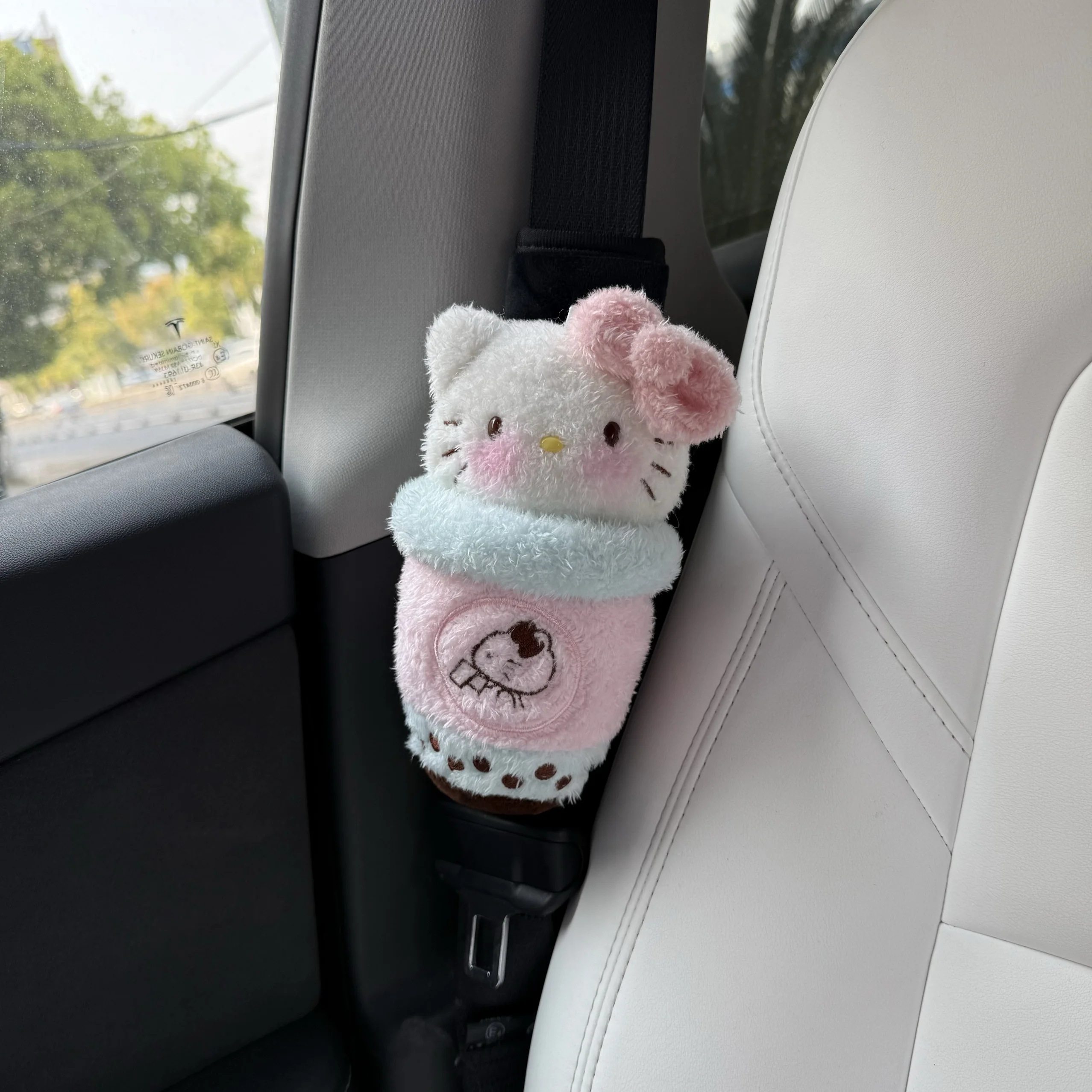 

Universal Car Seat Belt Cover Adjustable Car Safety Belt Cover Shoulder Pad for Kids Adults Car Interior Accessories