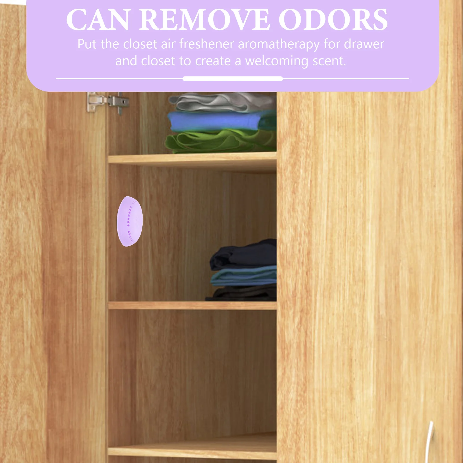 

20 Piece Home Aromatherapy Wardrobe Closet Deodorizer Shoe Odor Lavender Aromatherapy Air Freshener Plastic