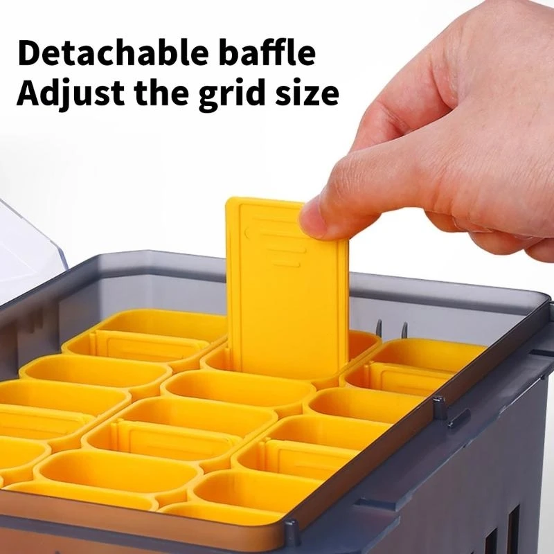 

Shrimp Lure Baits Box Thickened Squid Baits Box Light Weights Fishing Tackle Box Outdoor Fishing Tool Easy to Carry