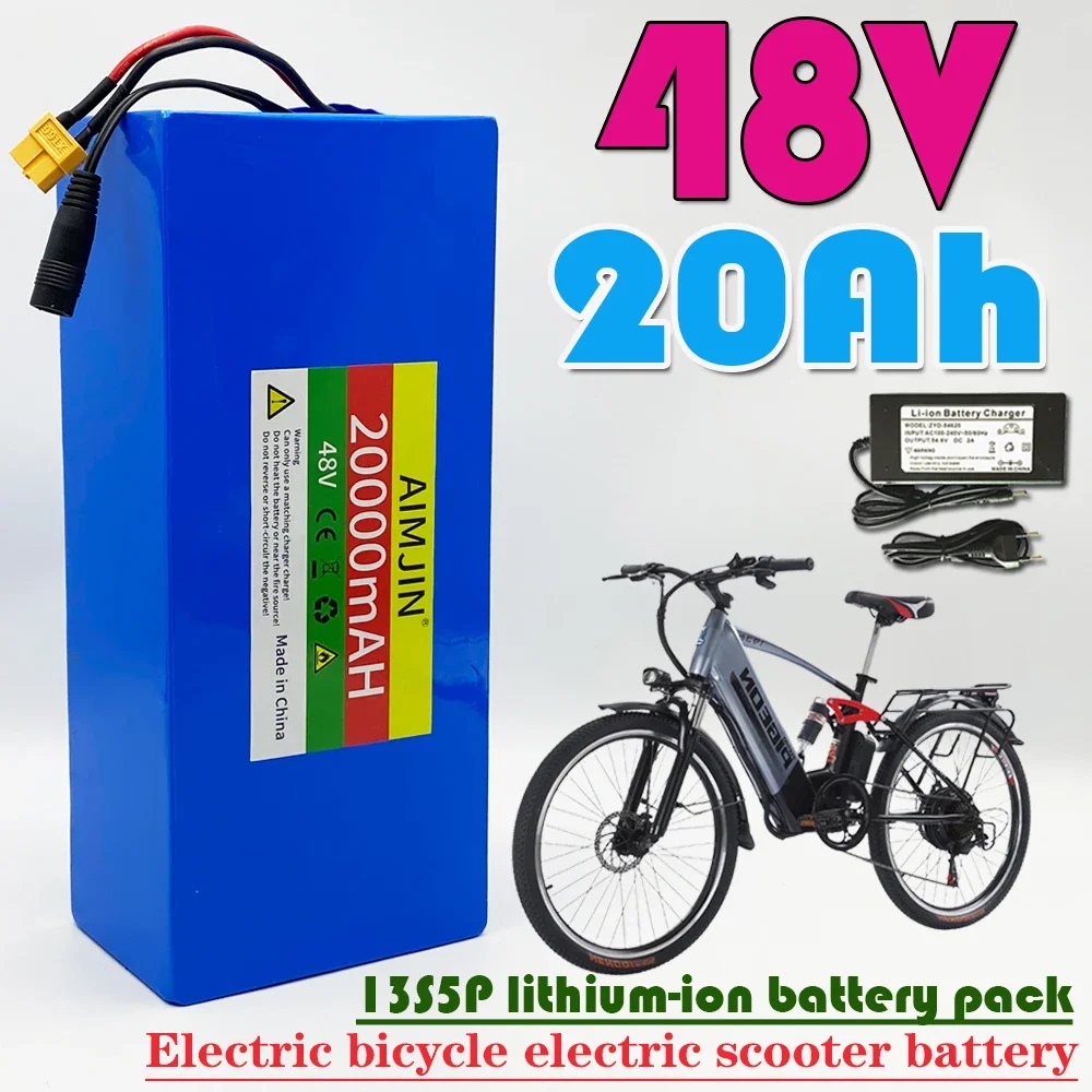 

13S5P 48v 20ah Brand new original 500-1000W large capacity lithium battery uses most vehicles and supports product customization