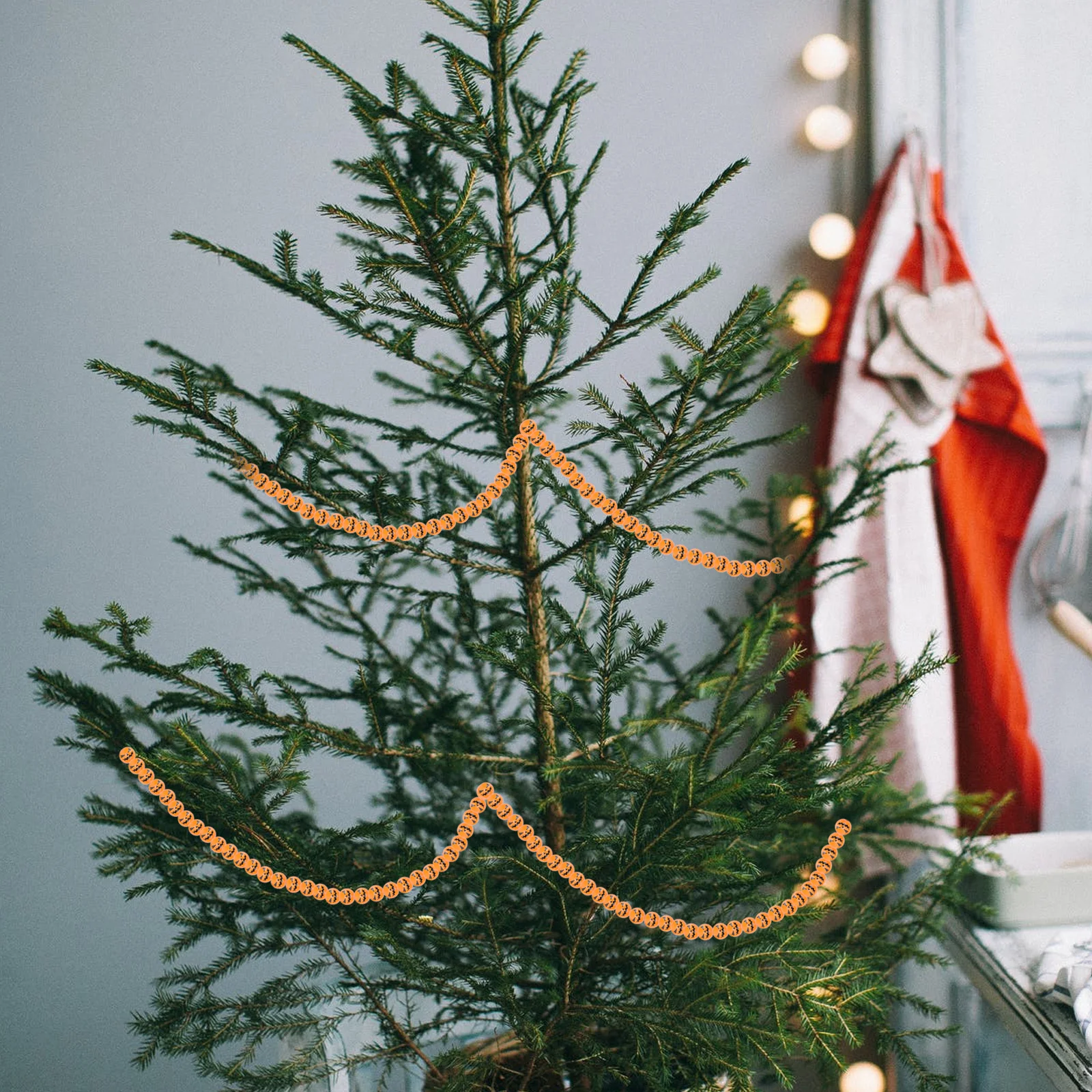 100 قطعة من الخرز الخشبي اليقطين للهالوين تحت عنوان مجوهرات يدوية إكسسوار للهالوين خرزة خشبية إكسسوارات ذاتية الصنع #2