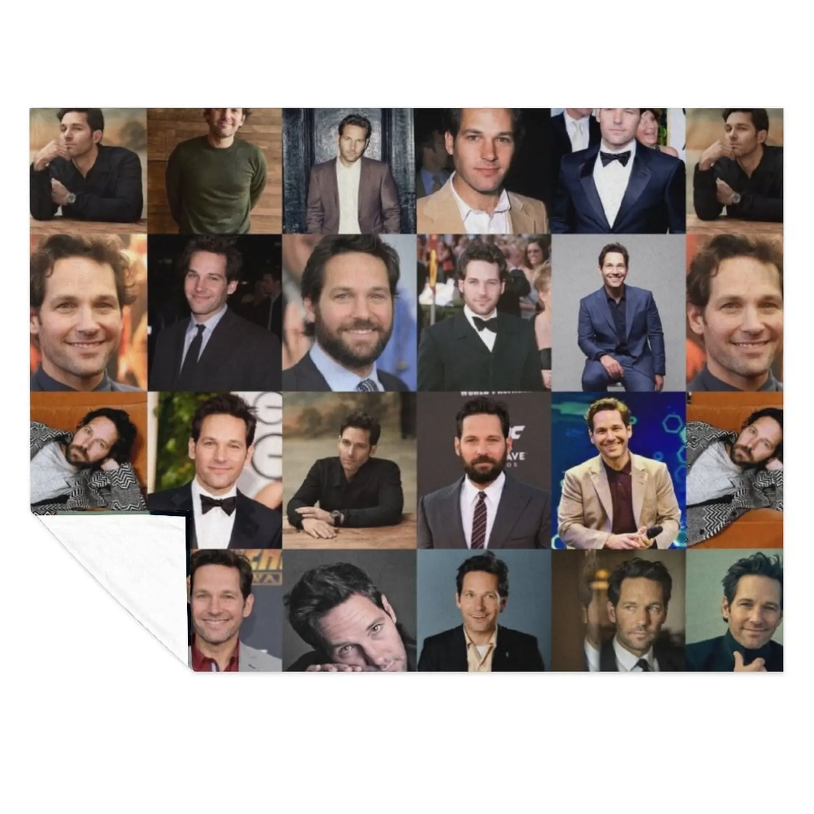 

Paul Rudd Throw Blanket Flannels Nap warm for winter Thermals For Travel Blankets