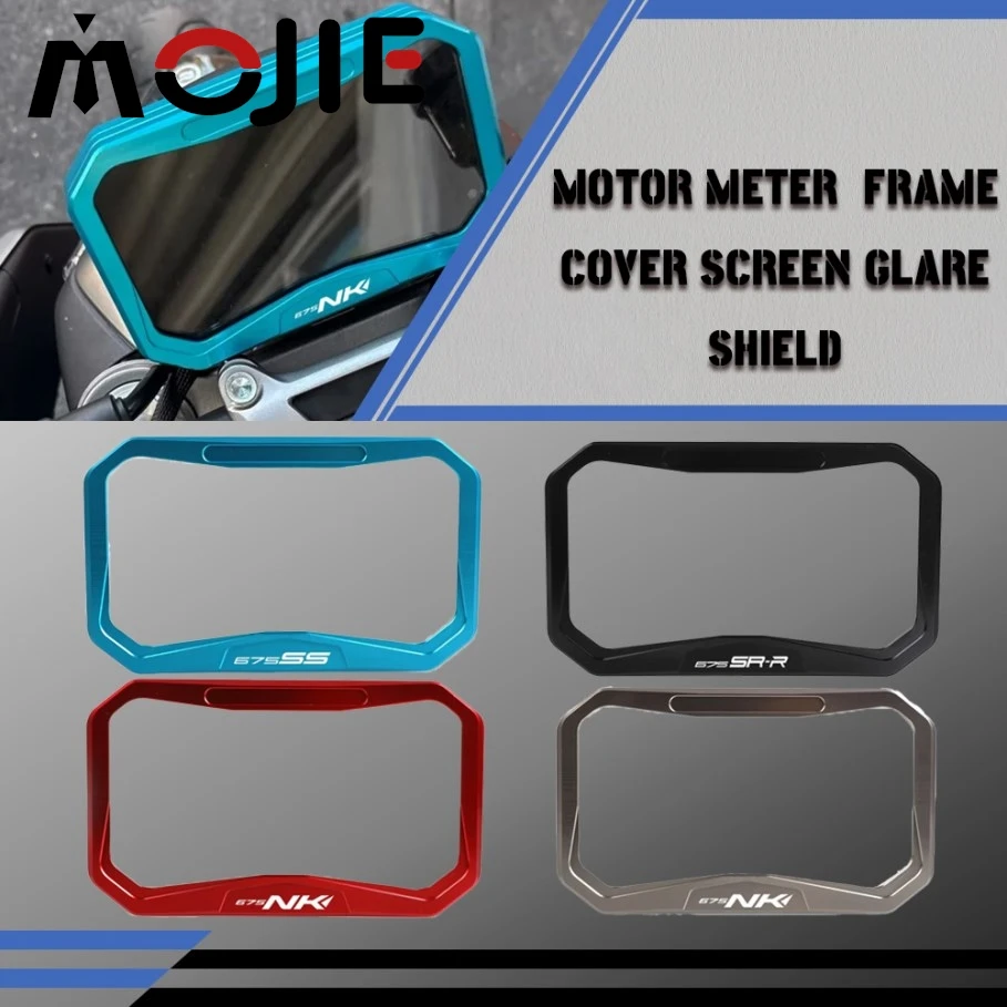 

Для CFMOTO CF MOTO 675NK 675SS 675SRR 2025 2026 TFT метр рамка крышка экрана бликовый щиток дисплей прибора защита 675 NK SS SRR