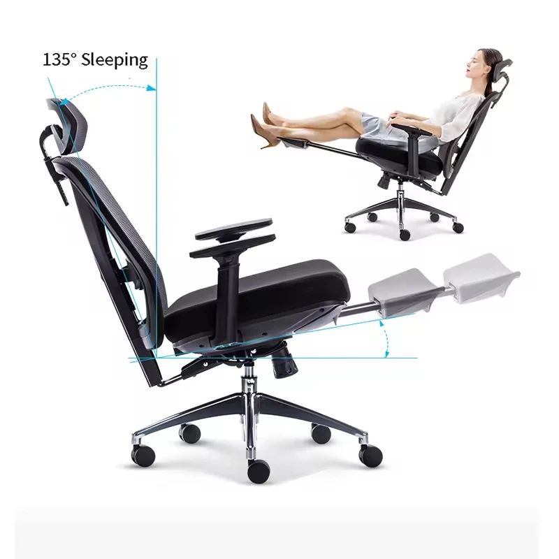 

July005 Kabel High Back Tall Chaises Bureau Nick Lumbar Support Ergonomic Office Chair