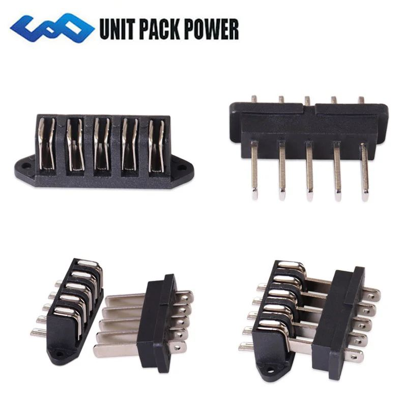 Hailong Ebike Batterie Power Entladung Stecker 4 Pins 5 Pins männlich oder weiblich Batterie Grundplatte montiert Teile Stecker Ersatz