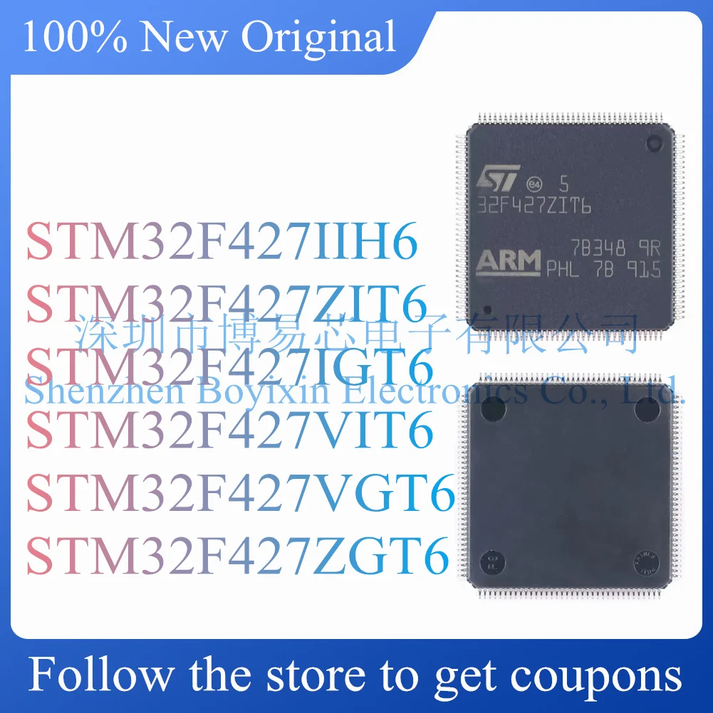 NEW STM32F427IIH6 STM32F427ZIT6 STM32F427IGT6 STM32F427VIT6 STM32F427VGT6 STM32F427ZGT6 Original Product