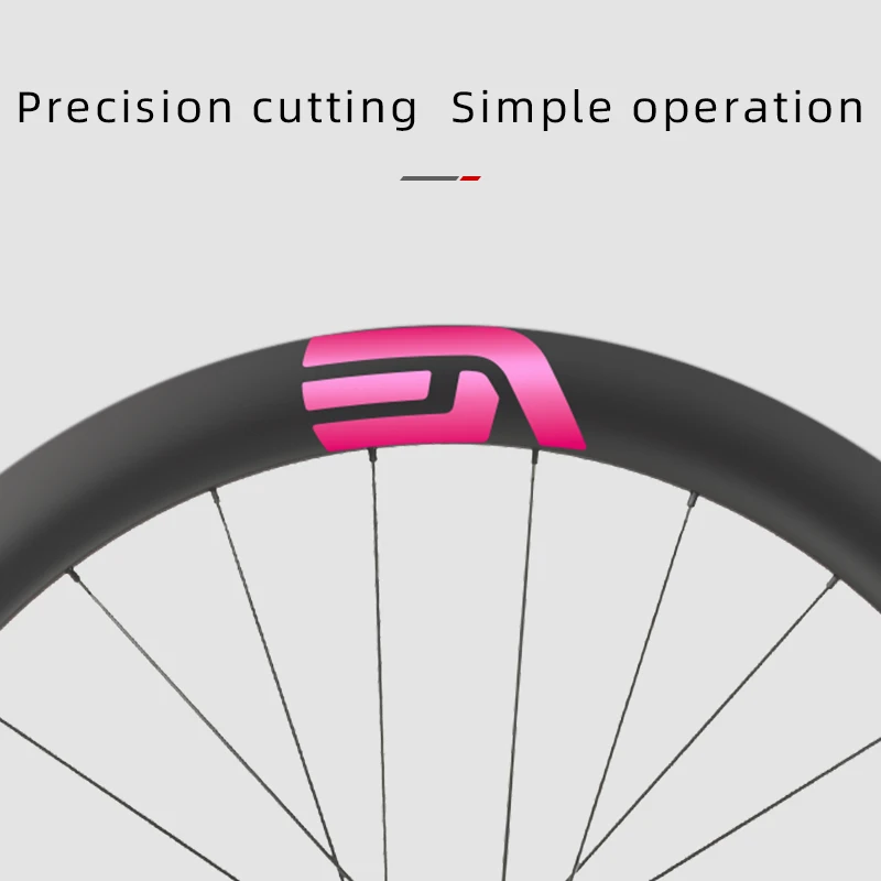 Compatible with ENVE SES Road Bike Wheel Rim Stickers Waterproof Color Change Decals Easy Installation