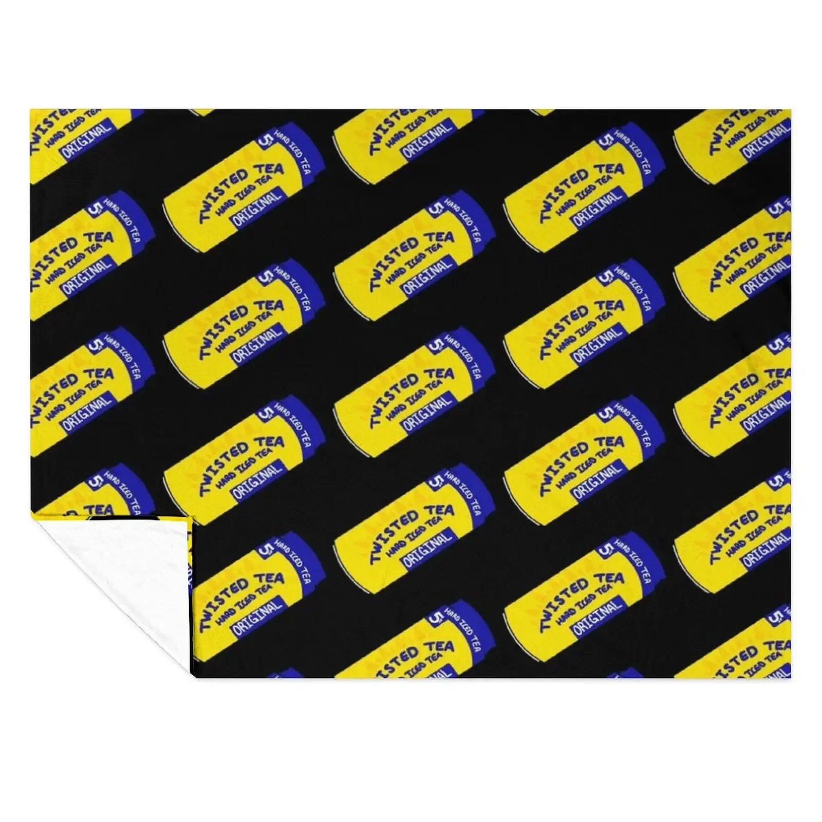 

Twisted Tea Throw Blanket Single Sofas Soft Plaid Heavy Blankets