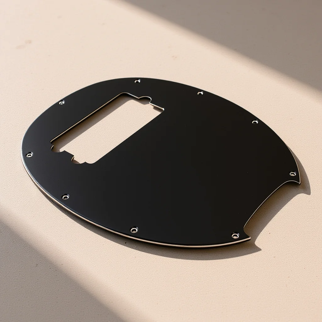 

4 Ply 9 Hole Bass Pickguard For Music Man Premium Pvc Electric Guitar Scratch Plate Diy Replacement Part