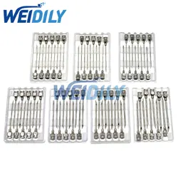 10PCS/Set Size12 9 10 14 16 18 20 Stainless Steel Hollow Needles Desoldering Tool For Electronic Components