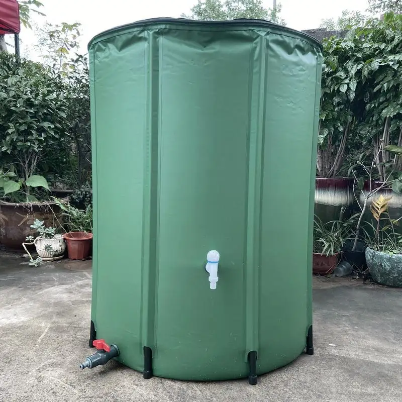 

Outdoor Rainwater Collection Storage Barrel Foldable Collapsible Water Storage Tank 225l/250l/380l/500l/750l Water Containers