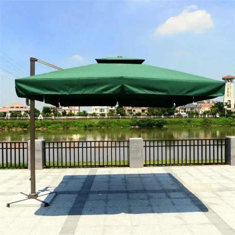 

Outdoor sunshade umbrella multi-color optional large outdoor garden umbrella waterproof vertical side mount cantilever Roman umb