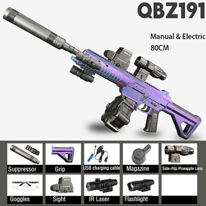 M416 Ultimate EBB Auto Gel Blasters Hoge snelheid elektrisch gelpistool Speelgoed Dominate Outdoor Team Combat Het perfecte cadeau voor volwassenen - afbeelding 1