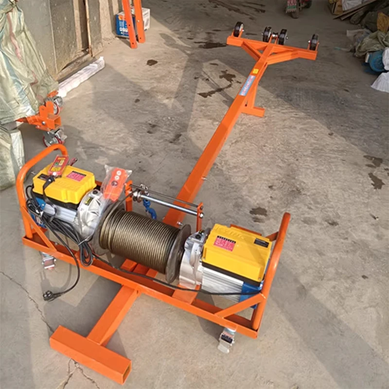 Dual-Motor Hoist for Home Use 220V Compact Door/Window Glass Lifting Machine Electric Window Lifter Electric(Customized)