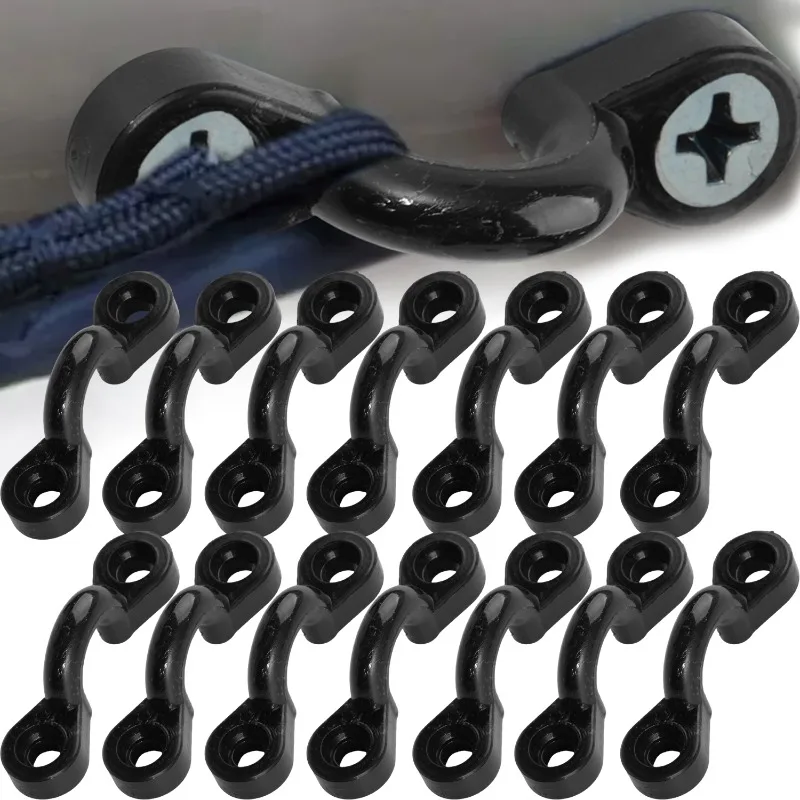 

Water Sports Surf Deck Rigging Kit Kayak Fixed Eye Kit Inflatable Boat Fishing Boating Tools Elastic Rope Accessories 1-10pcs