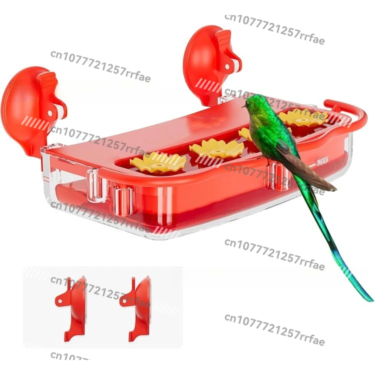 

Ummingbird Feeder Strong Suction Cup Window Hummingbird Feeder with Suction Cup Hummingbird Water Feeder