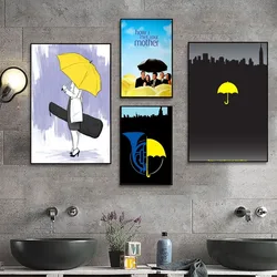 How I Met Your Mother Sitcom TV Series Poster Kraft Club Bar Paper Vintage Poster Wall Art Painting Bedroom Study Stickers