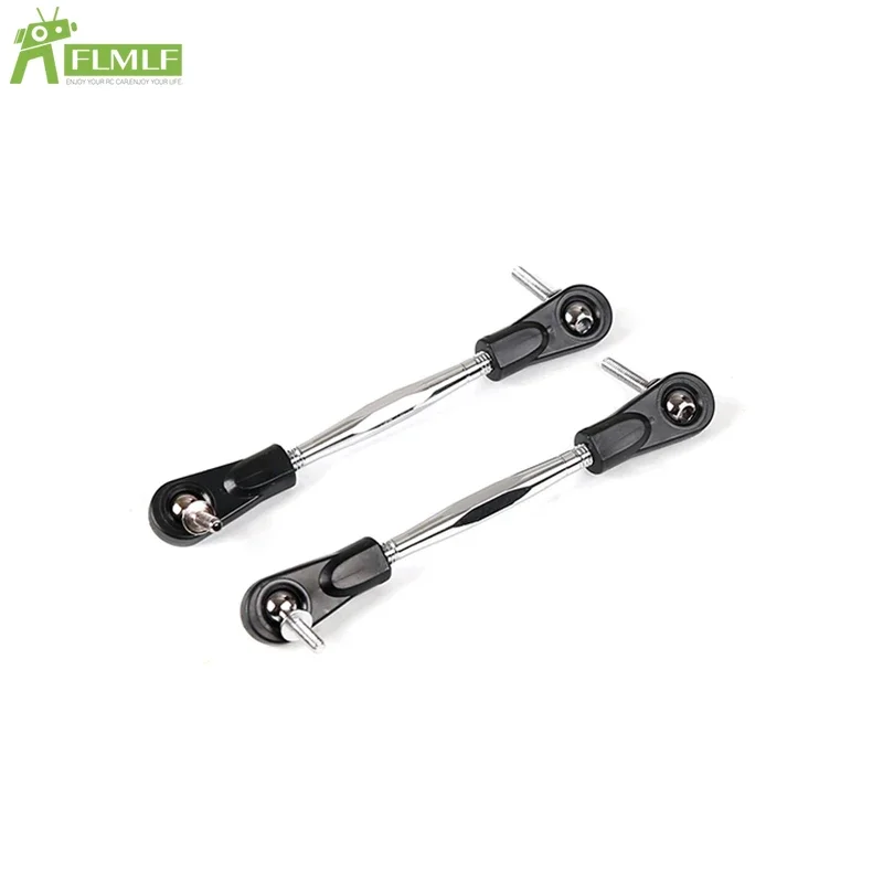 Plastic Steering Turnbuckle Tie Rod 2pcs Fit for 1/5 HPI ROFUN BAHA ROVAN KM BAJA 5B 5T 5SC Rc Car Toys Games Parts