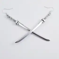 1PCS Sword Earrings, Katana Sword Earrings, Long Samurai Sword Earrings,Sword Jewelry Earings Fashion Jewelry 2023