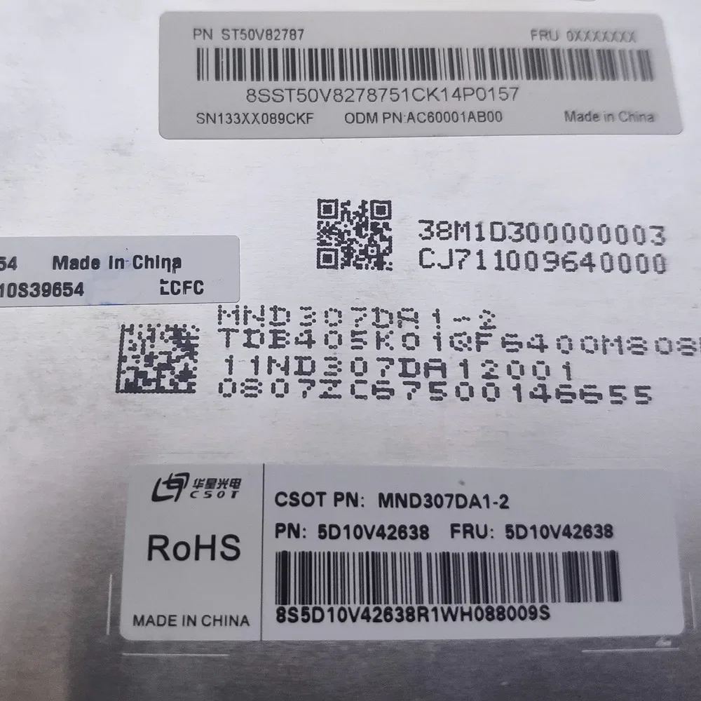 Imagem -05 - Tela do Portátil para Lenovo Ideapad S540 13are Montagem Lcd 5d10s39655 5d10s39654 N133gca-gq1 Mnd307da12 13.3