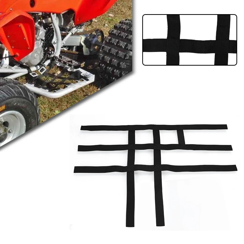 Listwa Nerf motocyklowe kołki do ochrony stóp siatka ochronna Quad ATV dla Honda TRX 400 X EX 450ER R Polaris Pred Arctic Cat DVX400