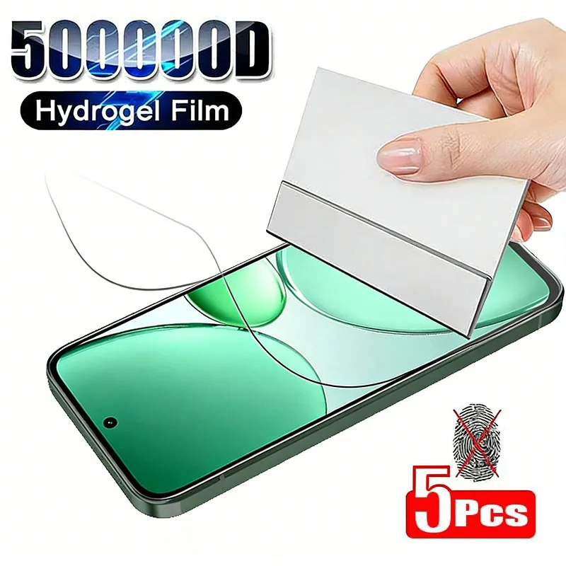 

5PCS HD Hydrogel Film For Xiaomi Redmi Note 15 14 13 Pro For Redmi 15c 13c 12 11 10 9 11s 9s Full Cover Screen Protector