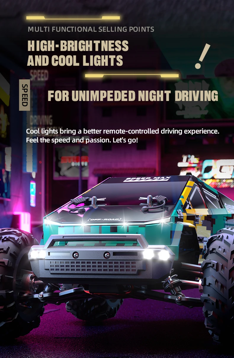 

2,4G 80 км/ч бесщеточный радиоуправляемый гоночный автомобиль 4WD внедорожный альпинистский автомобиль с дистанционным управлением альпинистский гусеничный автомобиль со светодиодной подсветкой игрушки
