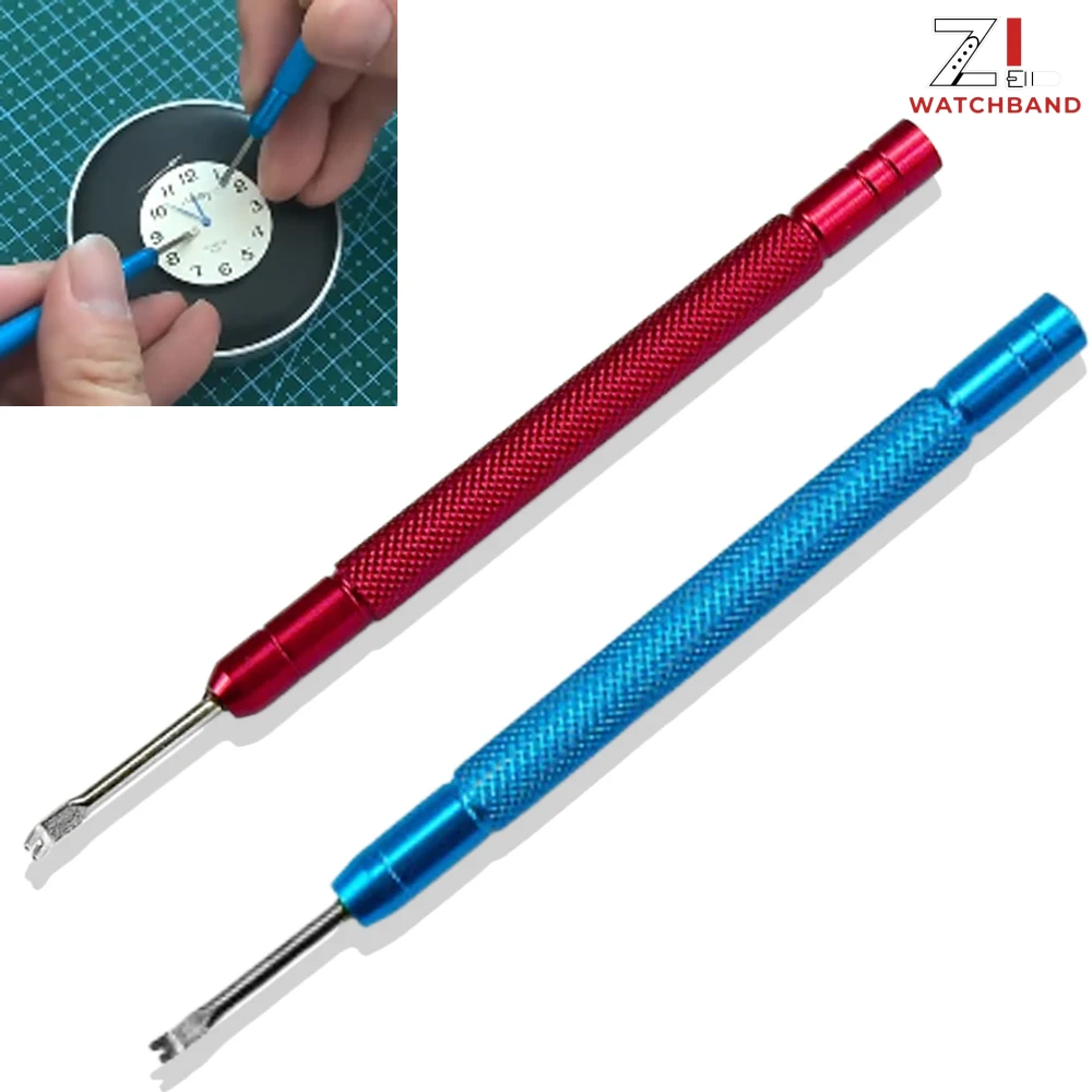 1/2pcs Alloy Steel Watch Hand Presser Watch Hour Minute Second Hand Pressing Setting Removing Watch Repair Tool for Watchmaker