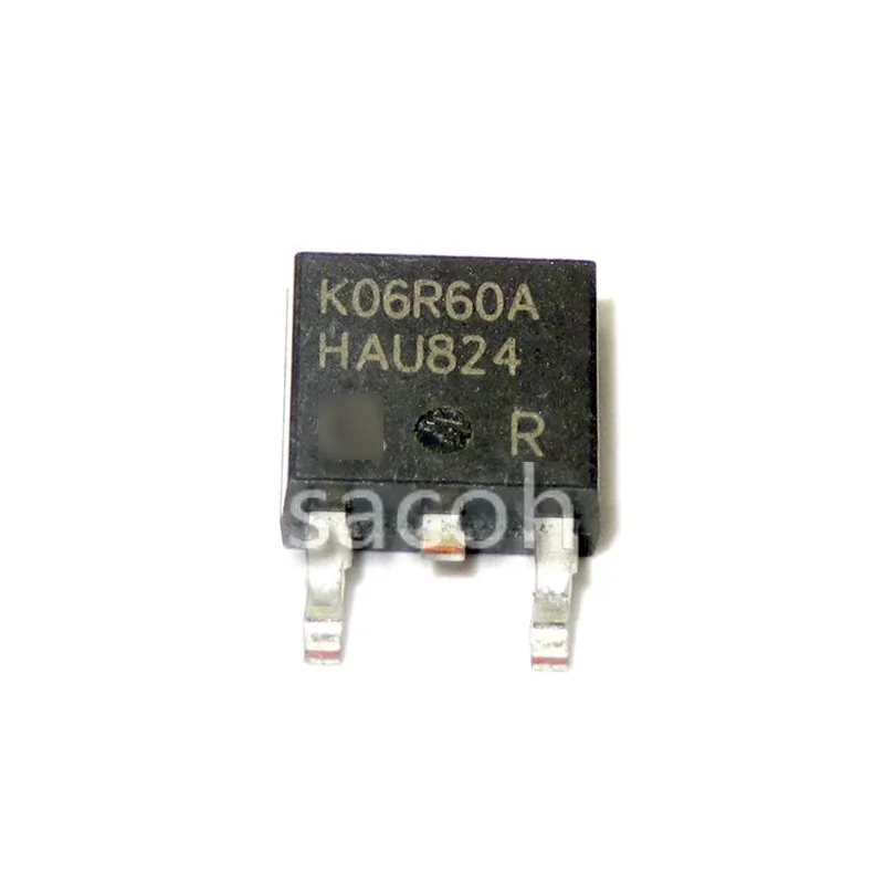 Transistor poderoso, boa qualidade, novo, original, K06R60F, KD06N60RF, SMD, IGBT, 10pcs