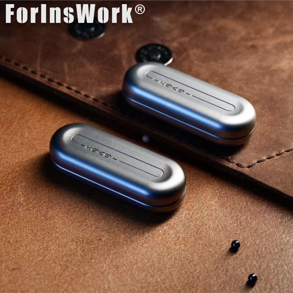 KOVO EDC Cloud Flash S.S Ultra Dense Push Slider jouet sensoriel Fidgets jouets métal Cool trucs Gadgets de bureau