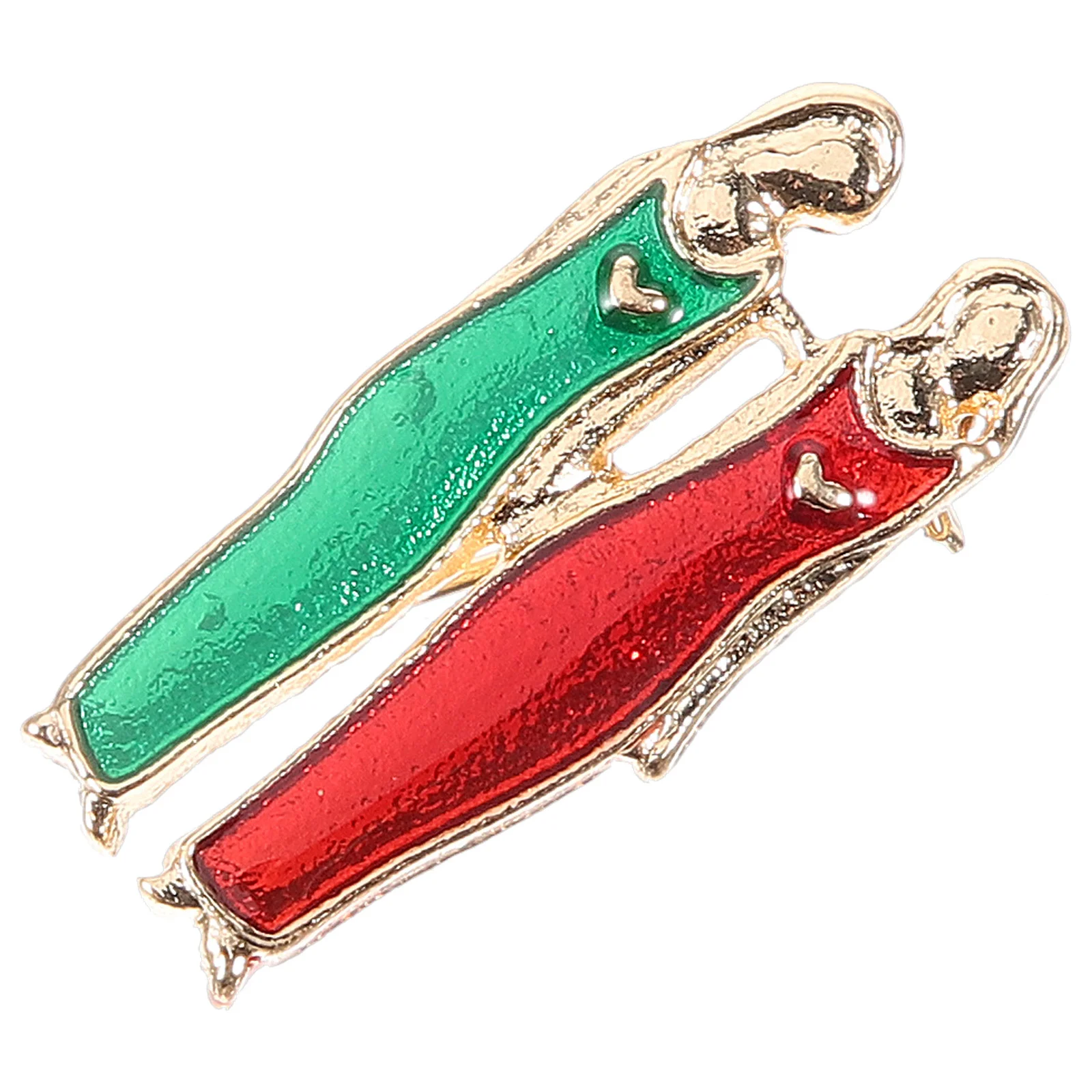 Brooch Pin Clothes Sisters Shirt for Suit Cute Lapel Alloy Decorative Women's Brooches