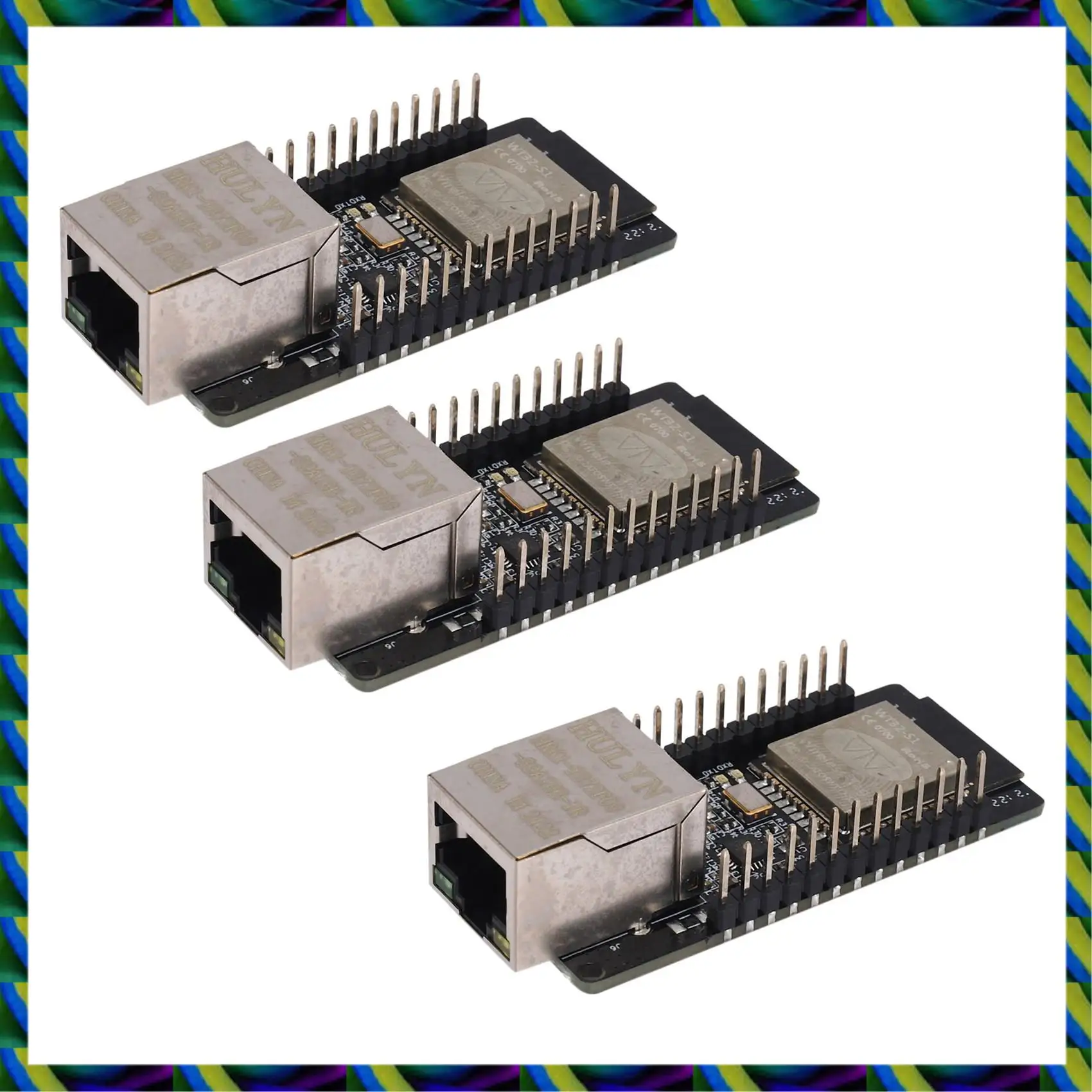 Daily 3X WT32-ETH01 Embedded Serial Port Networking Bluetooth + Wifi Combo Gateway Modul