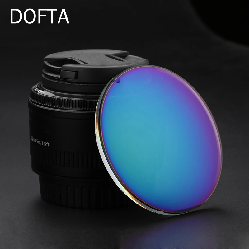 DOFTA Polarized 1.56 1.61 Prescription CR-39 Resin Aspheric Glasses Lenses Myopia Sunglasses Lens Coating UV400