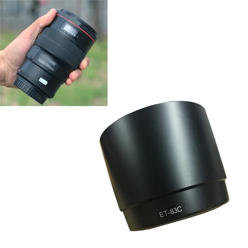 BAAE Foleto ET83C Portable Camera Lens Hood ET-83C for Canon EF 100-400mm F/4.5-5.6L IS USM/ET-83C Foleto ET83C