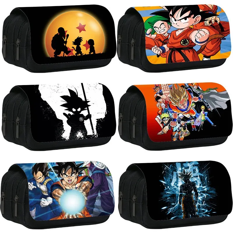 

Dragon Ball Large Capacity Pencil Case Multifunctional Pen Bag for Girls Boys Back To School Student Office Stationery Organizer