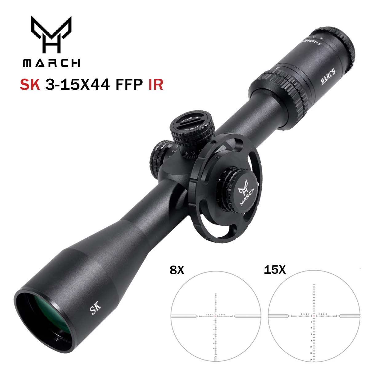 3-15X44 FFP Scope: A Comprehensive Review for Hunting and Tactical Use