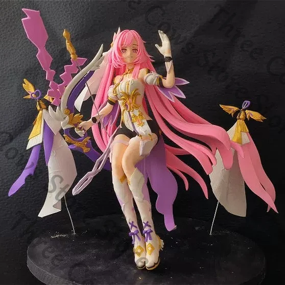 Honkai Impact 3 Elysia Cosplay Anime Models Kit Big Figures Model Handmade Q Version Garage Kits Collection Prop Accessories