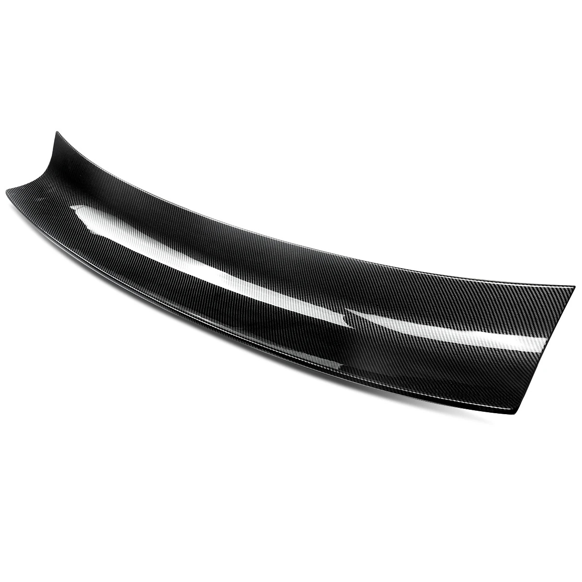 MagicKit Carbon Fiber Style Rear Roof Lip Spoiler Wing For BMW E46 Sedan 320i 330xi 325xi  Rear  Spoiler