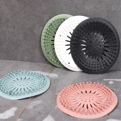 New  Bathroom Hair Sink Sewer Filter Floor Drain Strainer Water Hair Stopper Bath Catcher Shower Cover Clog Bathroom Accessorie